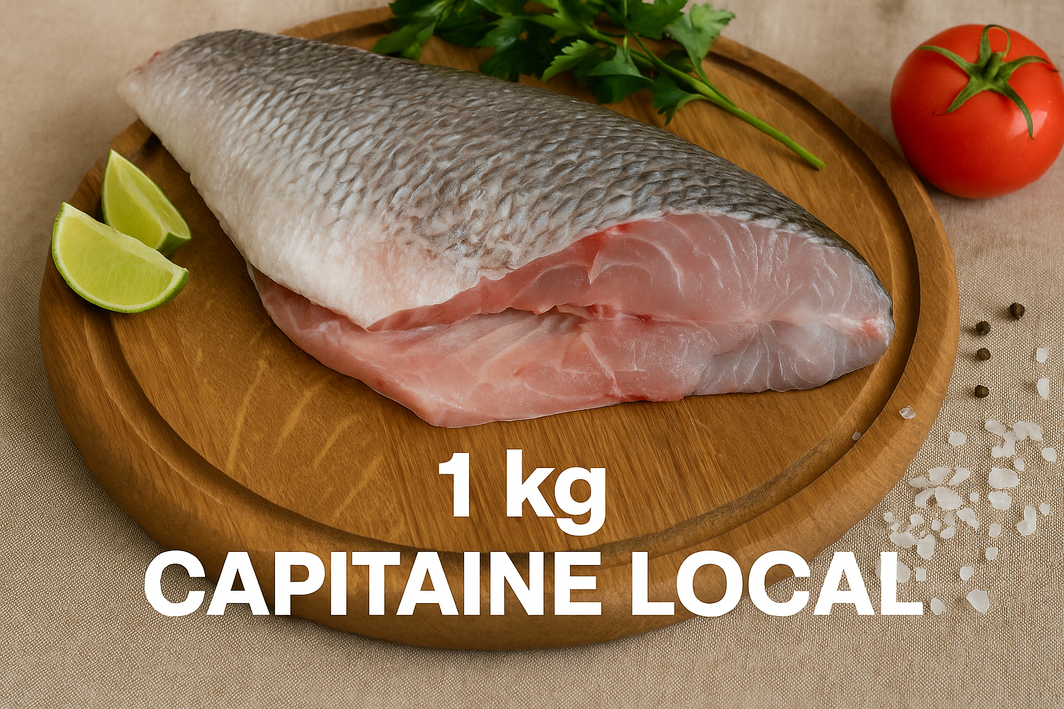 Poisson 🐟 Capitaine Local 1kg PLC0001_1