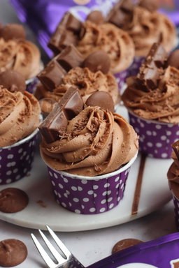 Choc filled Cup Cakes  