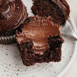 Choc filled Cup Cakes  