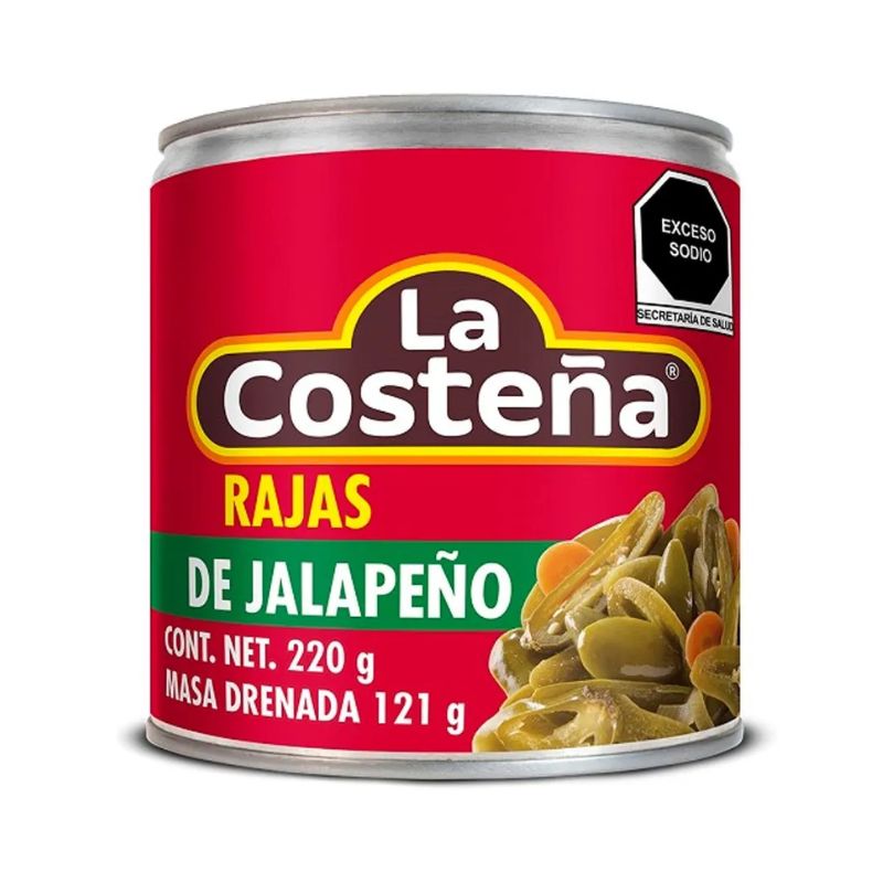 Rajas La Costeña 220g
