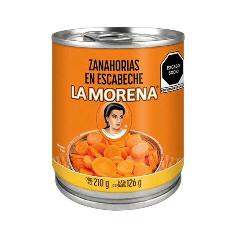 Zanahorias La Morena 210g