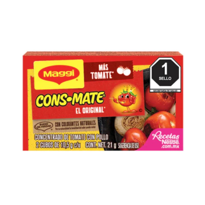 Consomate 2 cubos