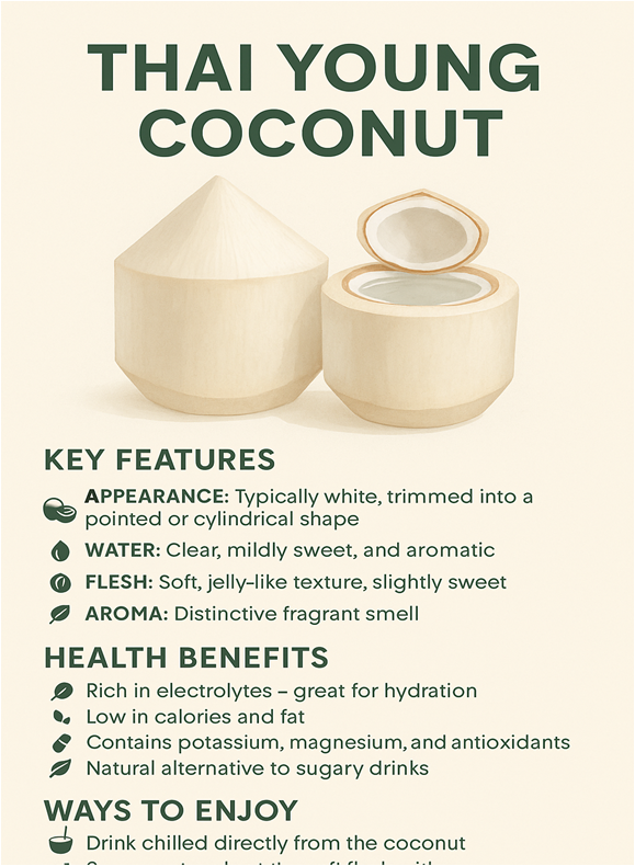 Thai Young Coconut (2pcs)_0
