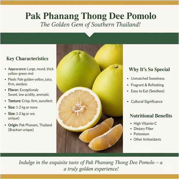 Pomelo, White (Thong Dee)
