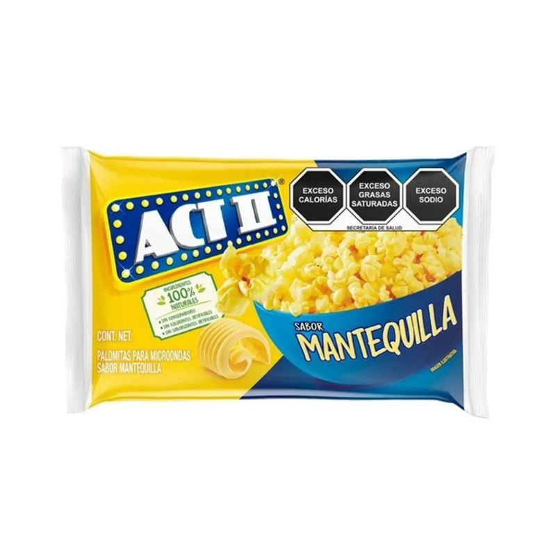 Palomitas ACT II 80g Mantequilla