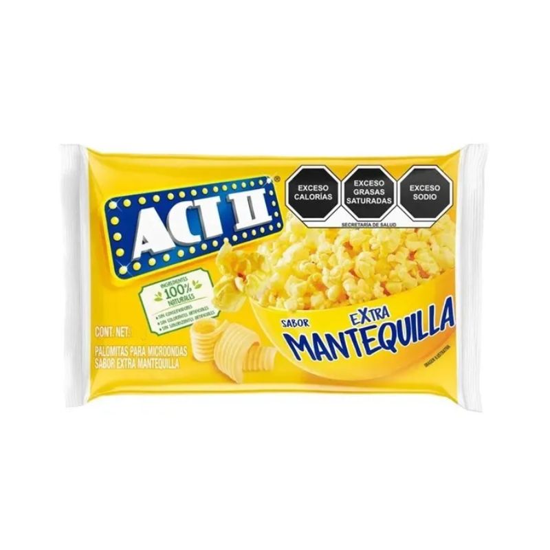 Palomitas ACT II 80g Extra Mantequilla _0