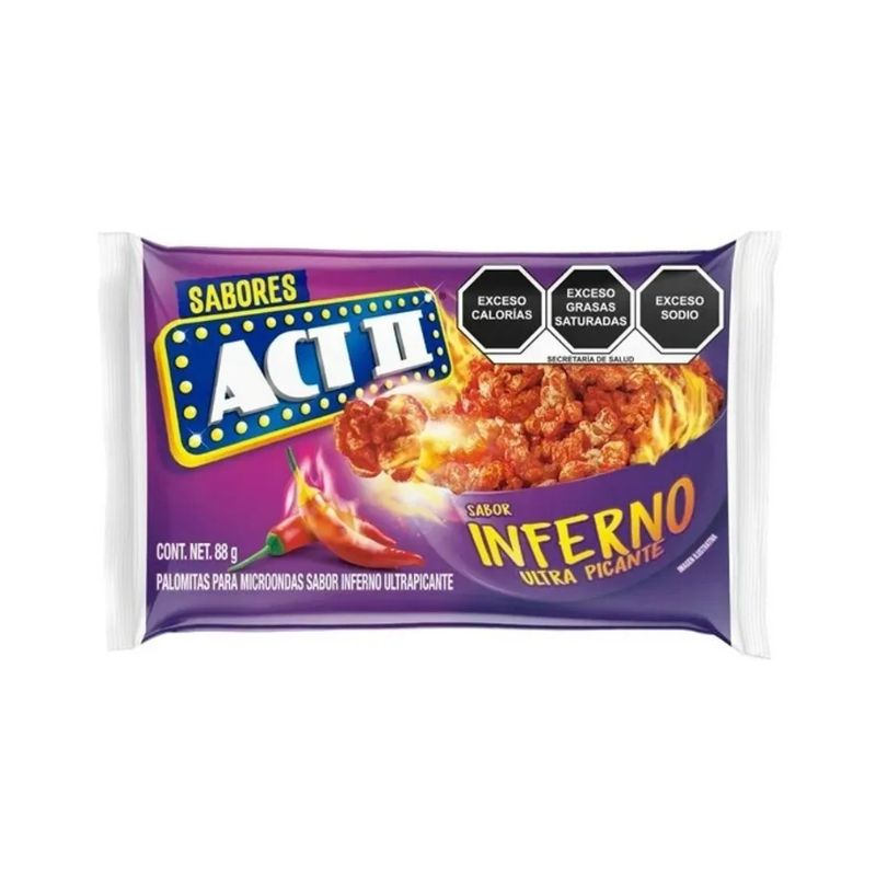 Palomitas ACT II 88g Inferno x Tremo