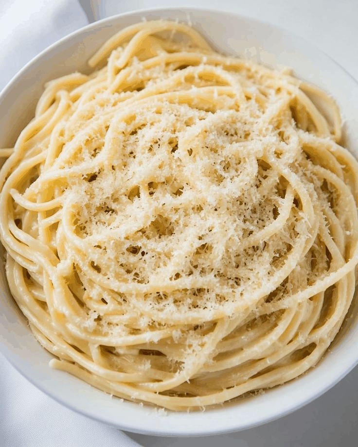 White spaghetti 