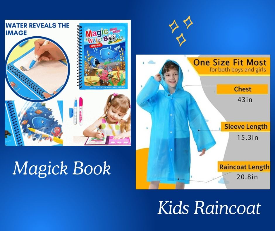 Painting Book + Raincoat