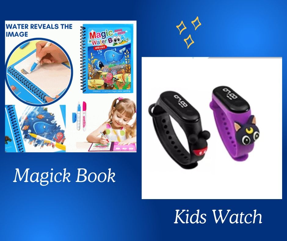 Painting Book  + Watch