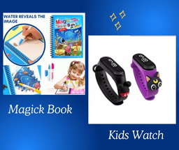 Painting Book  + Watch