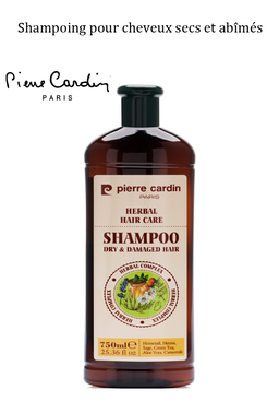 PIERRE CARDIN PARIS SHAMPOING POUR CHEVEUX SECS ET ABIMES 750 ml