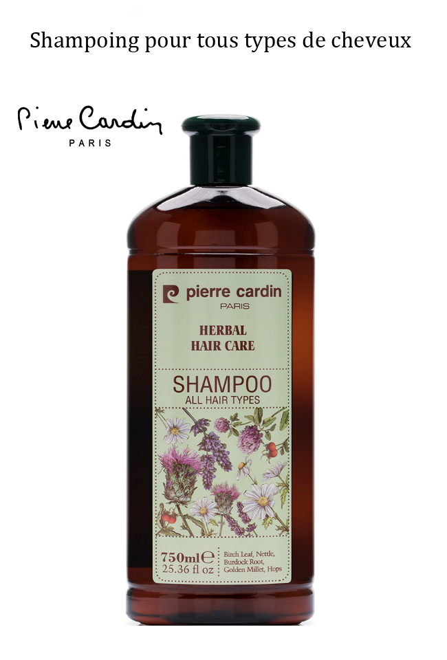 PIERRE CARDIN PARIS SHAMPOING POUR TOUS TYPES DE CHEVEUX 750 ml_0