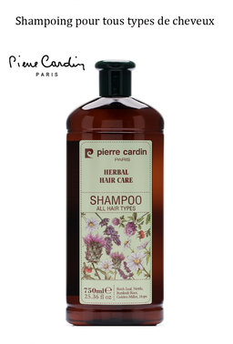 PIERRE CARDIN PARIS SHAMPOING POUR TOUS TYPES DE CHEVEUX 750 ml