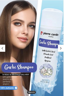 Pierre Cardin Paris Shampoing GARLIC Ail (200 ml)