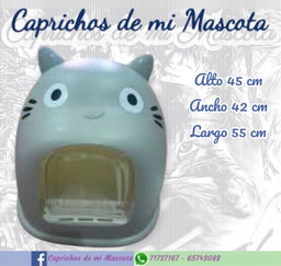 Arenero Cerrado Cara de Gato
