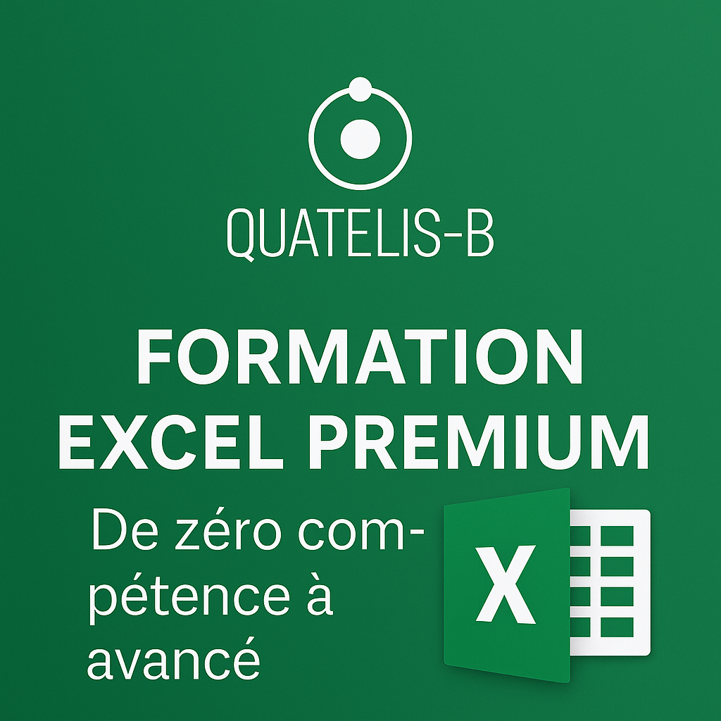 Pack Quatelis-B – Formation Excel de A à Z_0