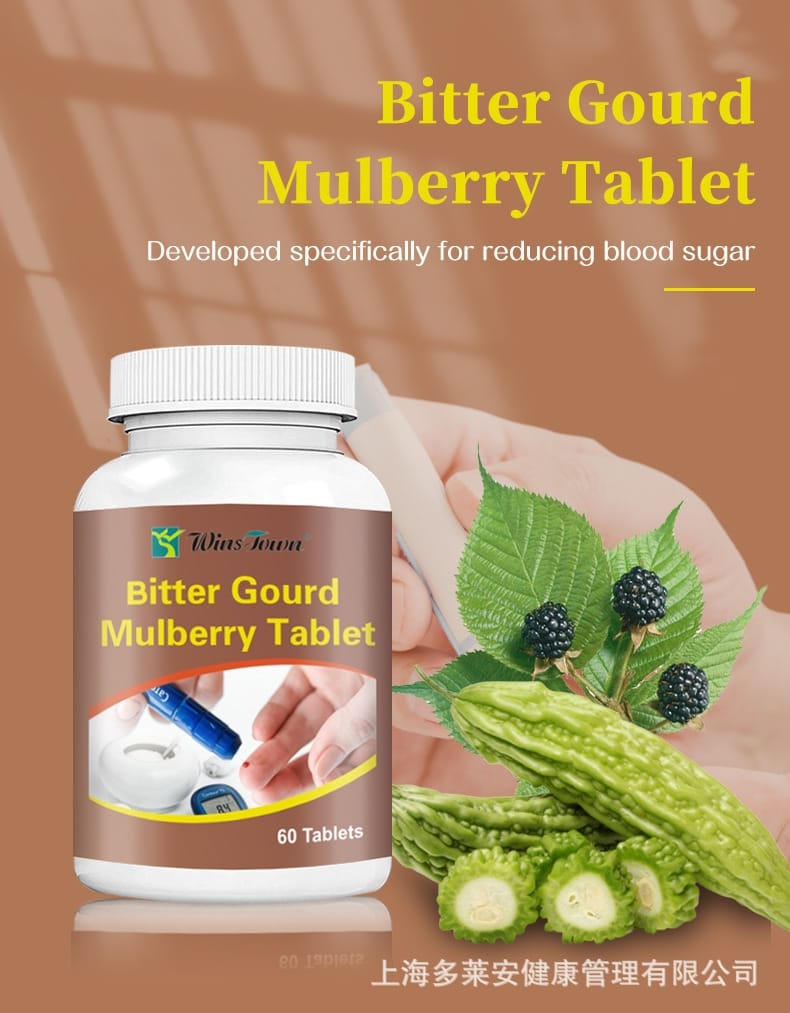 Bitter Gourd Mulberry Tablet  60 Tablets_0