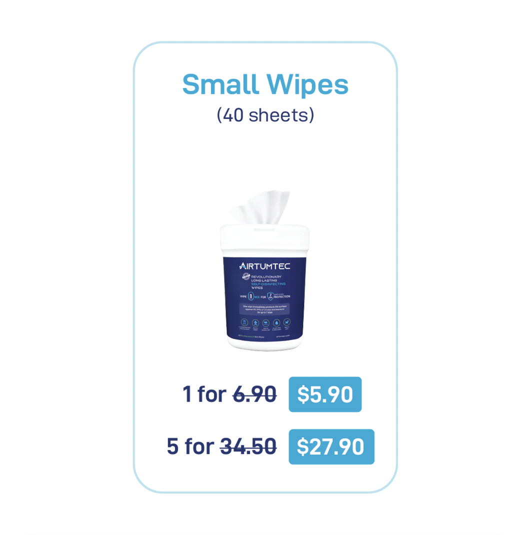 Small Wipes - 40 Sheets_0