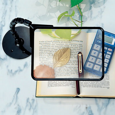 IKEDA Adjustable Large-Size Reading Magnifier