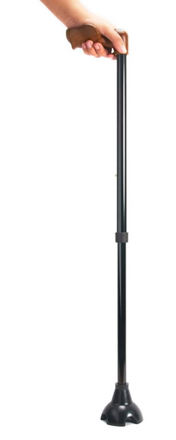 Merry Sticks Self-Standing Ergonomic Cane (Black)