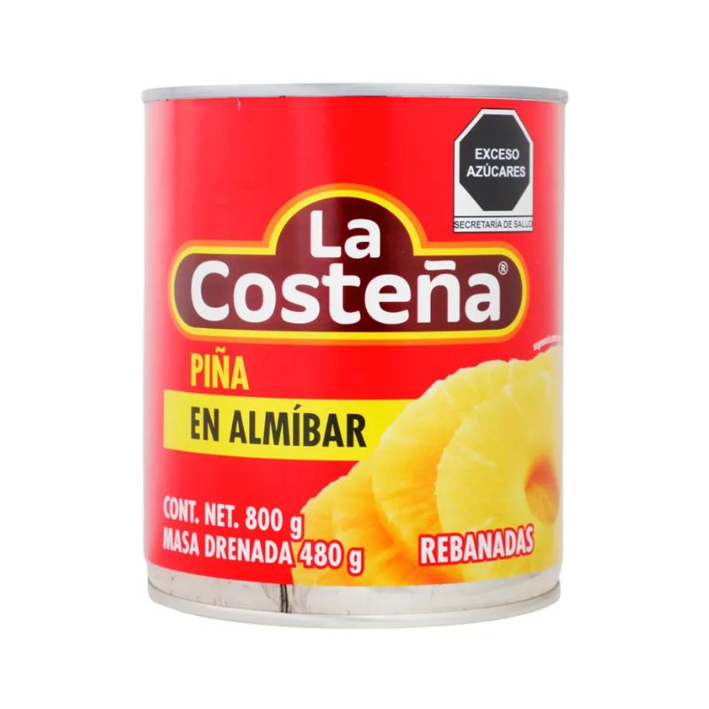 Piña en Almíbar La Costeña 800g