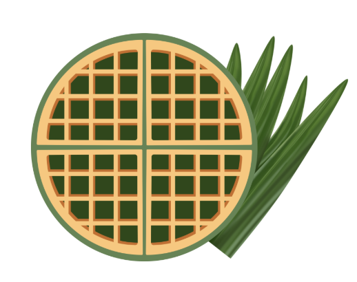 Pandan Waffle