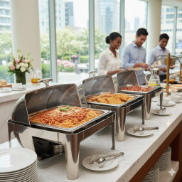 LARGE BUFFET CHAFING CATERING HOTEL