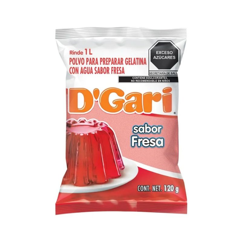 D' Gari de Agua 120g Fresa_0