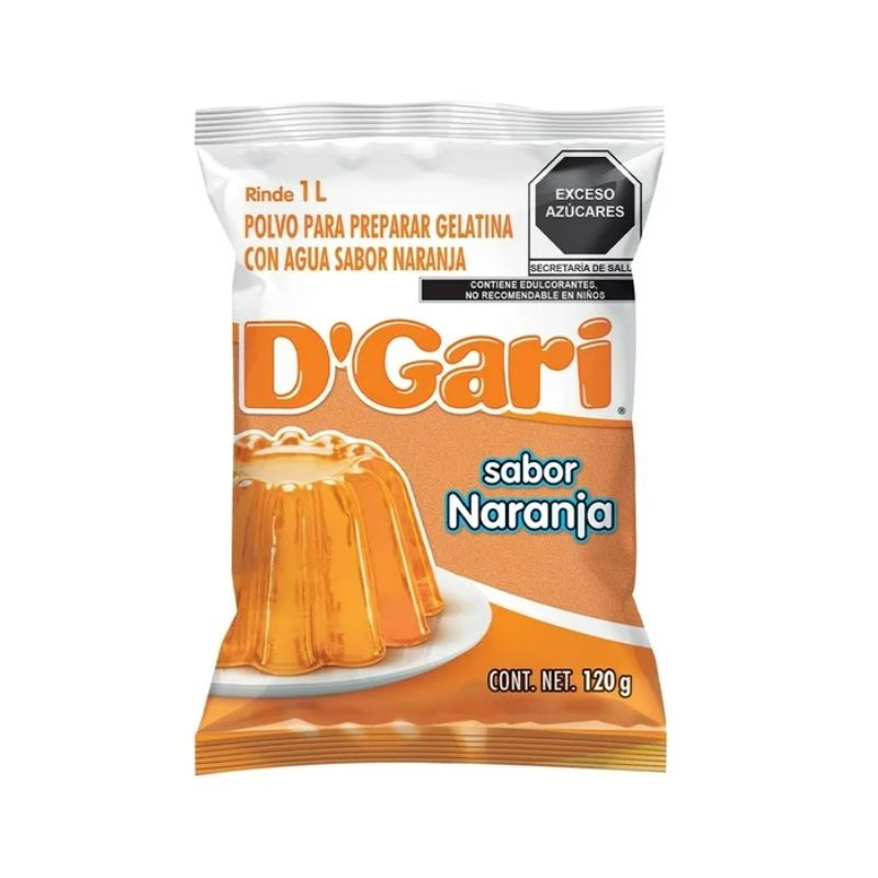 D' Gari de Agua 120g Naranja