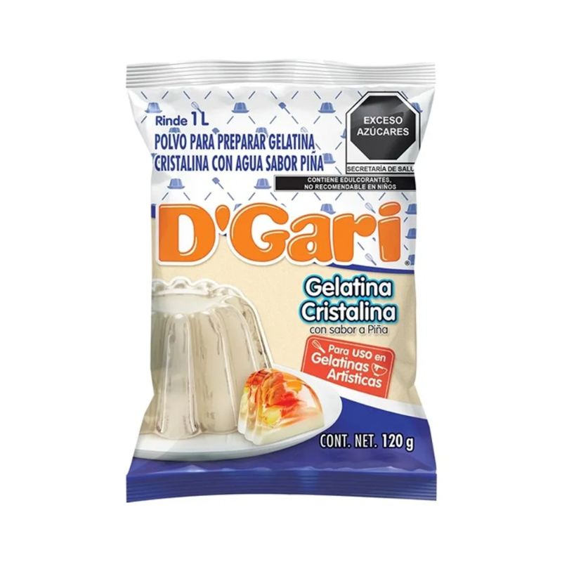 D' Gari de Agua 120g Cristalina