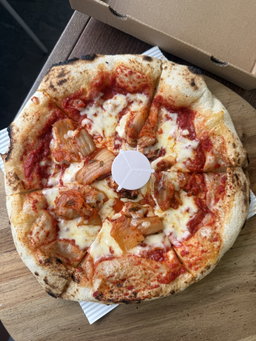 "Seoul Fire" Kimchi Sourdough Pizza