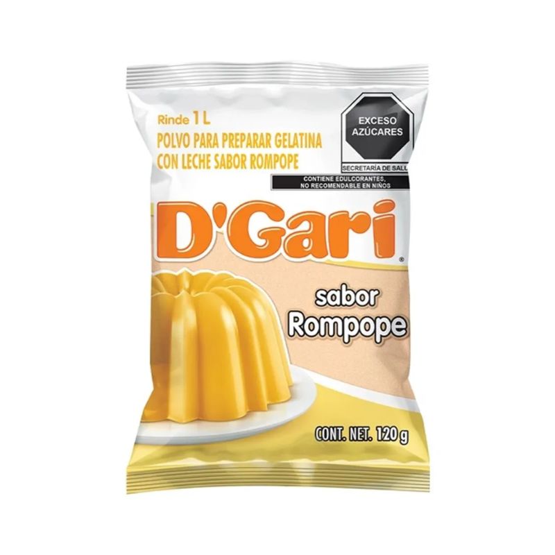 D' Gari de Leche 120g Rompope
