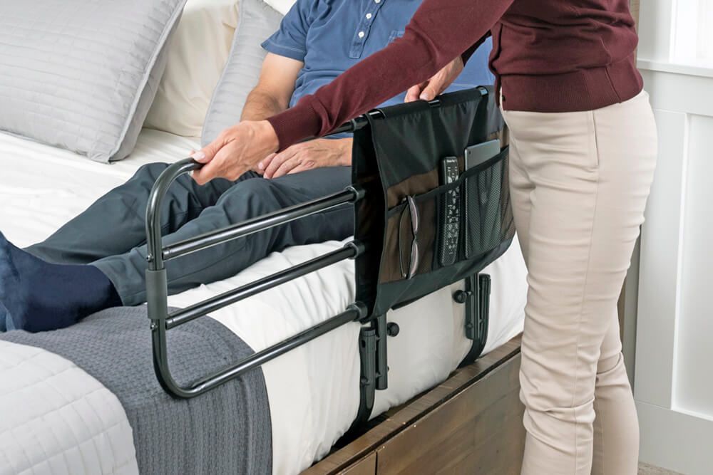 Stander Adjustable Bedside Guardrail/ Handle_4