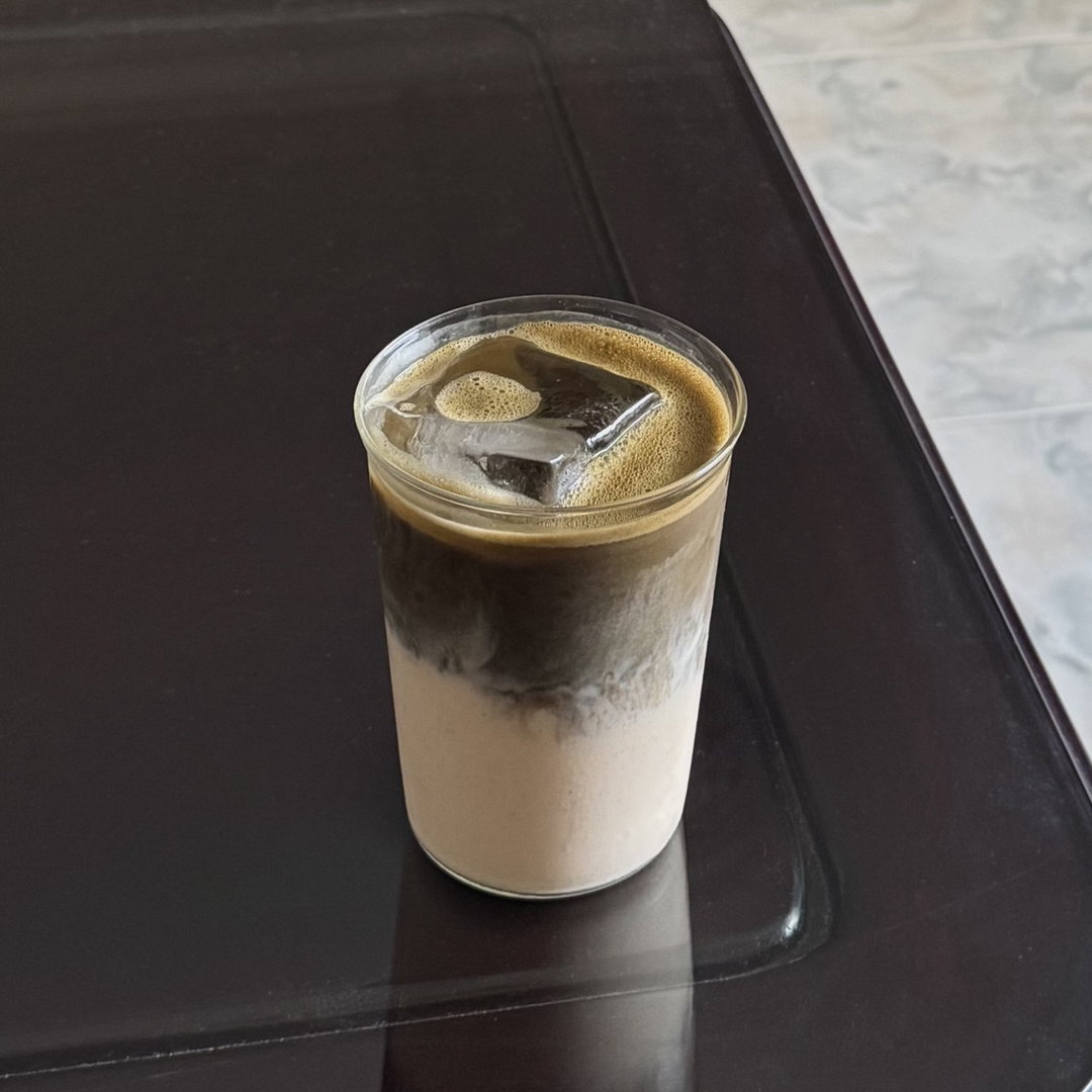 Hojicha latte