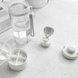 Our Obligation Multi-function Pill Box Water Bottle (Random Colour)
