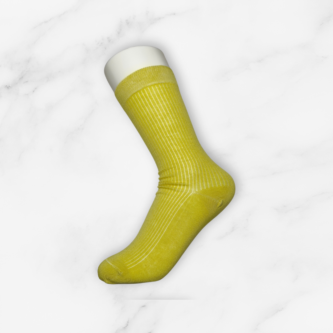 [10093] - 5 Pairs Women’s Viscose-Blend High-Cut Crew Socks – Soft, Breathable & Everyday Comfort _7