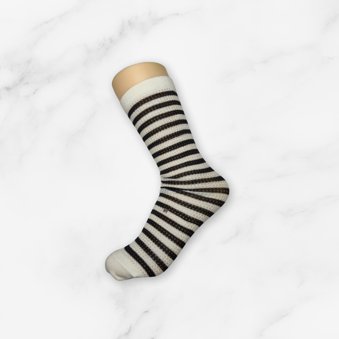 [10094] - 2 Pairs Women’s Bamboo High-Cut Crew Socks – Soft, Breathable & Eco-Friendly Comfort _6