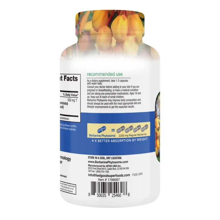 Feel Good - Superfoods Berberine Phytosome High Absorption_1