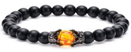 🔥 Bracelets Pierre & Perle de Feu – Énergie, Force et Élégance