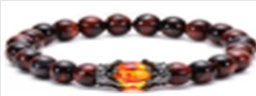 🔥 Bracelets Pierre & Perle de Feu – Énergie, Force et Élégance
