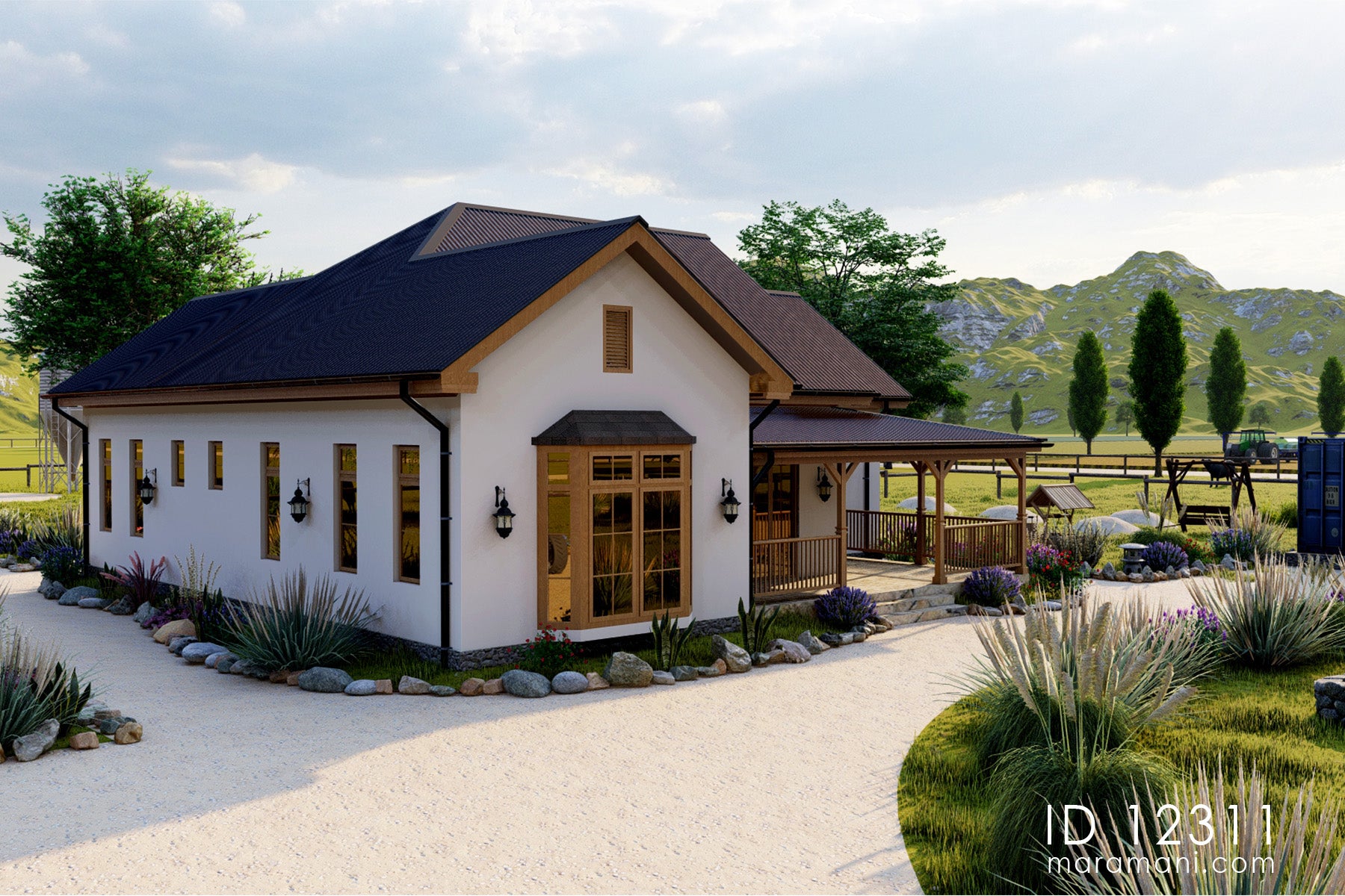 Spacious 2-Bedroom, 1-Story House Plan - ID 12311_0