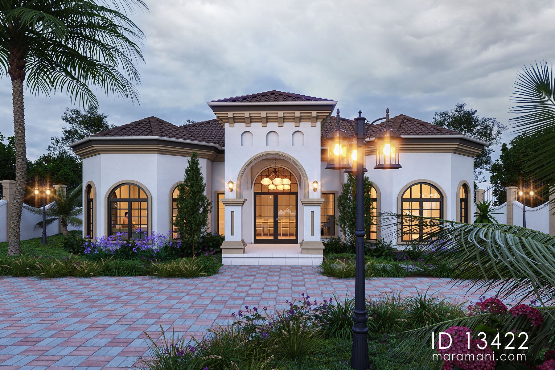 3 bedroom Mediterranean house - ID 13422_0