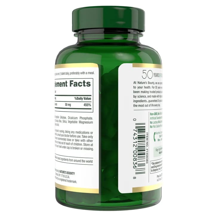 Nature's Bounty - Zinc 50 mg_2