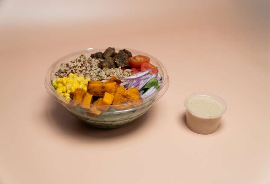 Ensalada Tofu Vegana