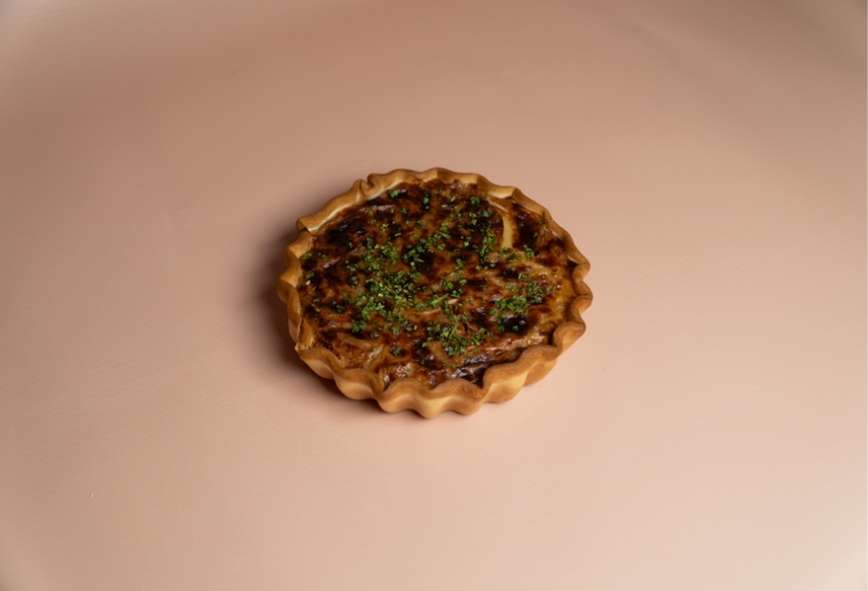 Tarta Cebolla Caramelizada