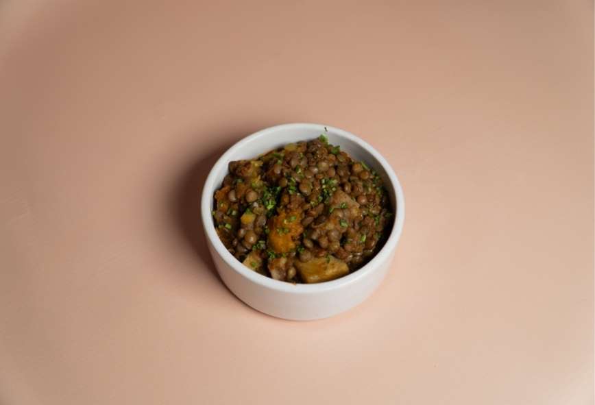 Guiso de Lentejas Veggie
