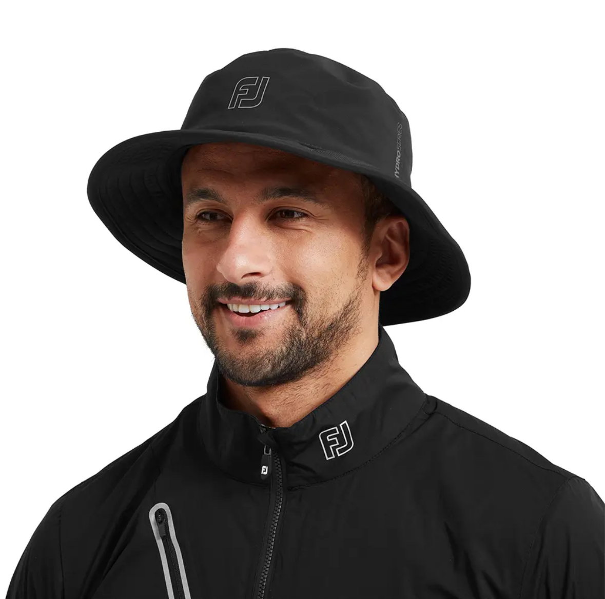 Footjoy Hydroseries Bucket Hat - Black_2