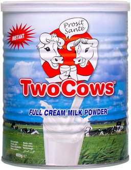 Two Cows Full Fat Milk Powder