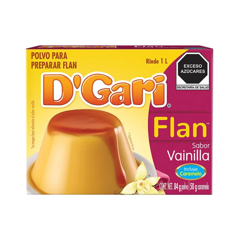 D' Gari Flan 84g